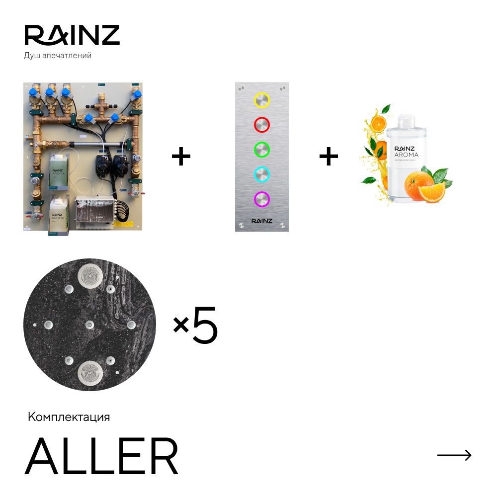 Комната впечатлений ALLER картинки Rainz ALLER 
