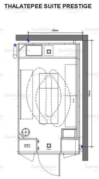 СПА-кабина THALATEPEE SUITE PRESTIGE ESAGONO TPSPA картинки Esagono TPSPA 