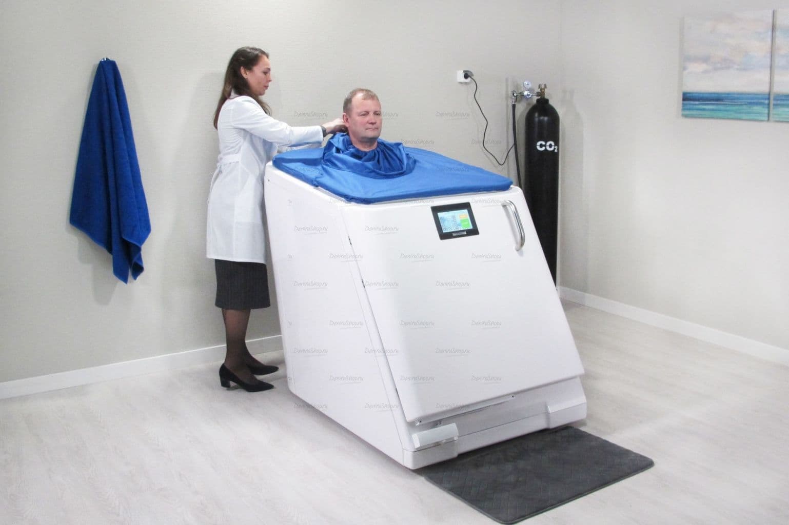 Сухая углекислая ванна «Гейзер»  Physiotechnica 