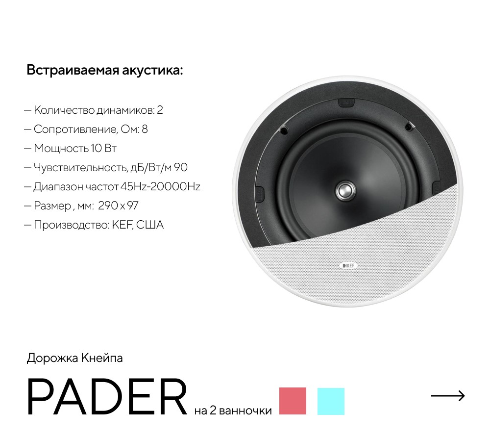 Дорожка Кнейпа RAINZ PADER картинки Rainz RAINZ PADER 