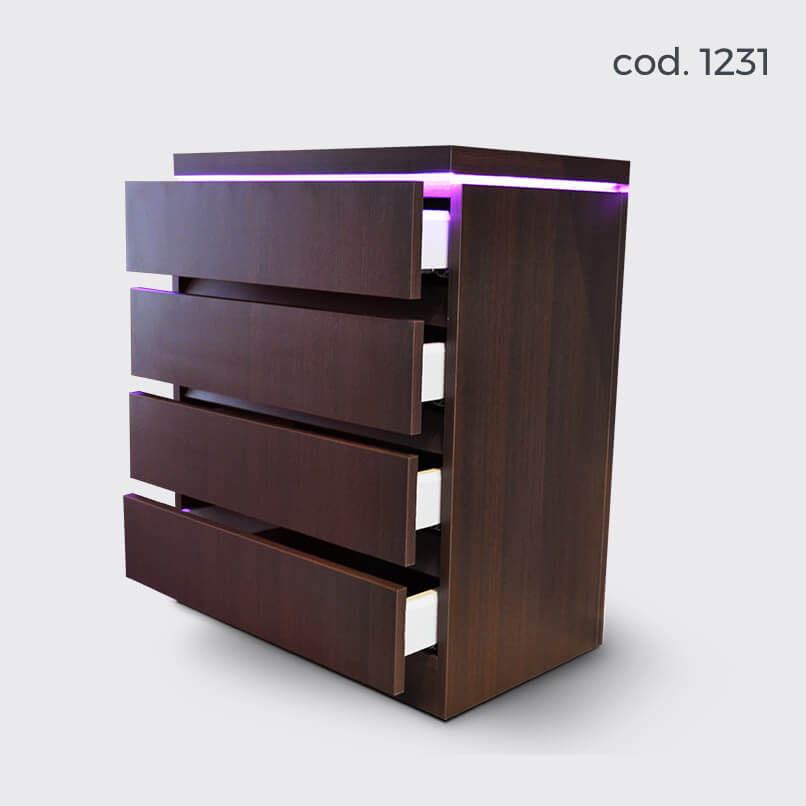 Тумба T-MODULAR FURNITURE WITH DRAWERS картинки Lemi 1231 T004 
