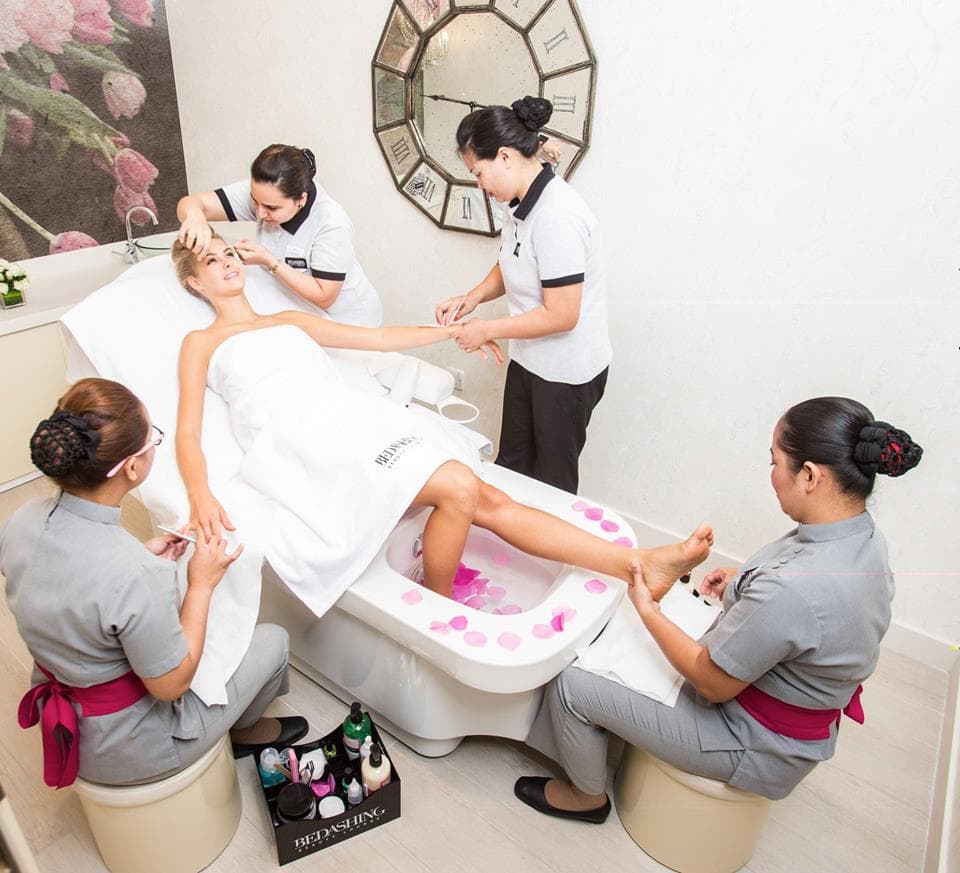 Многофункциональная кушетка с ванной для педикюра All in One TERMIC картинки  Nilo Spa Design 9021T 