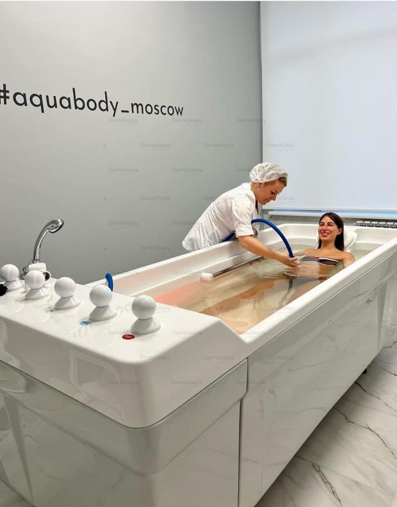Ванна водолечебная «Гольфстрим» для подводного душ-массажа  Physiotechnica 