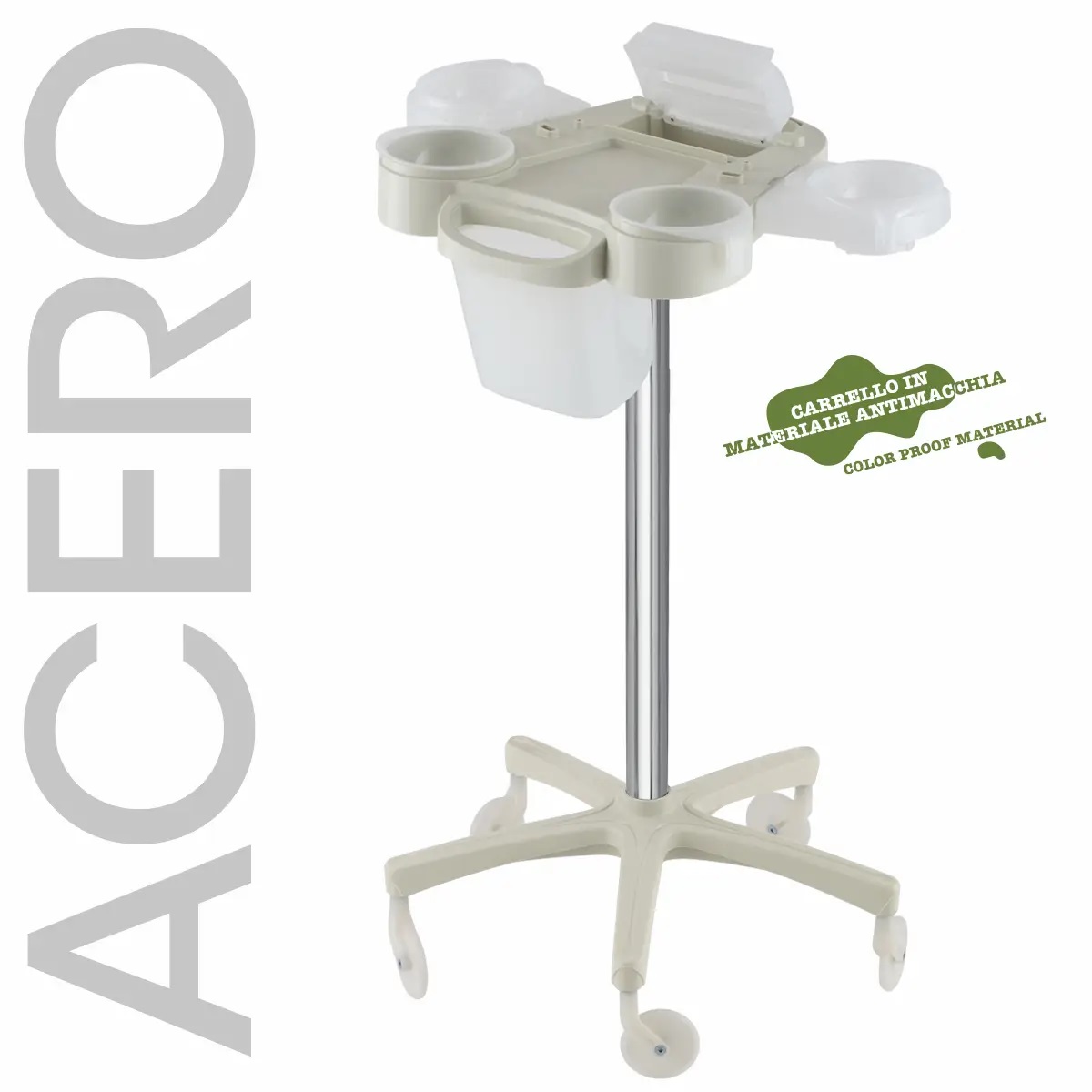 Тележка для окрашивания на колесиках ACERO фотография